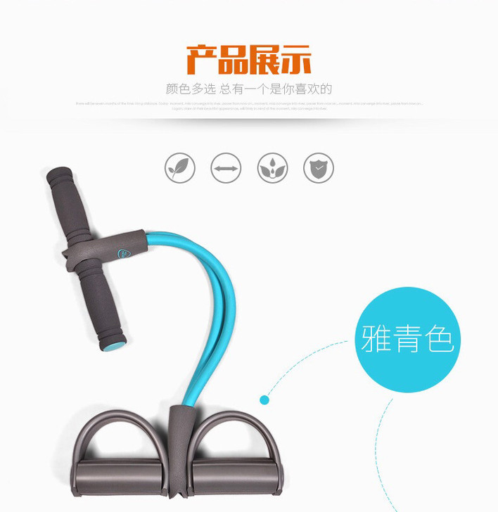 杰朴森拉力器仰卧起坐辅助健身器材家用男女运...