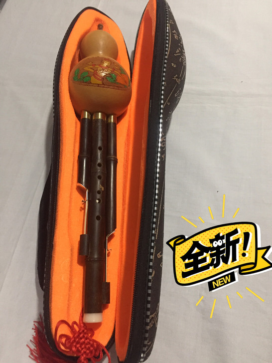 闲置全新未使用过的葫芦丝一个，降B调的，天...