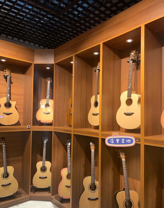 41寸单板民谣吉他初学者38寸木吉他新手入...