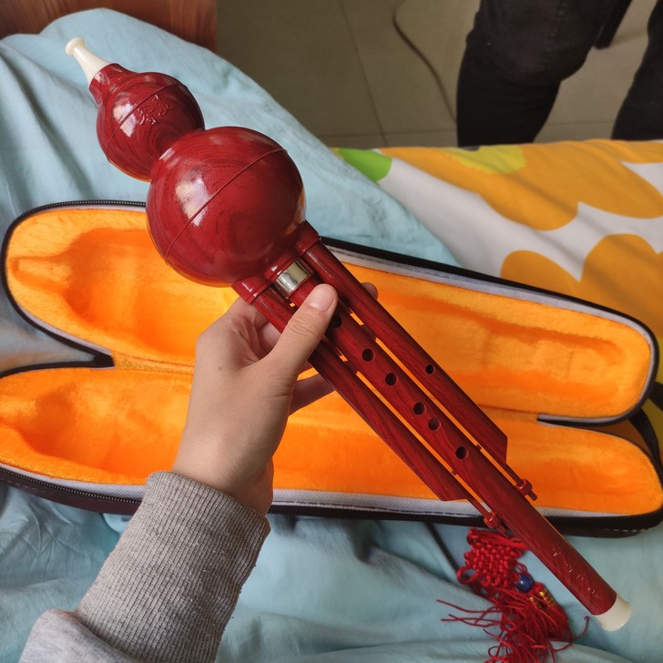 全新葫芦丝，标签都在。。弟弟音乐课85买的...
