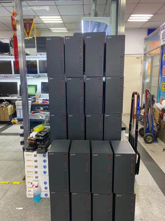 大量批发2000台主机批发台式电脑主机显示器