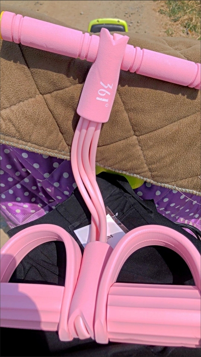 361度脚蹬拉力器仰卧起坐辅助瘦肚减肥神器...