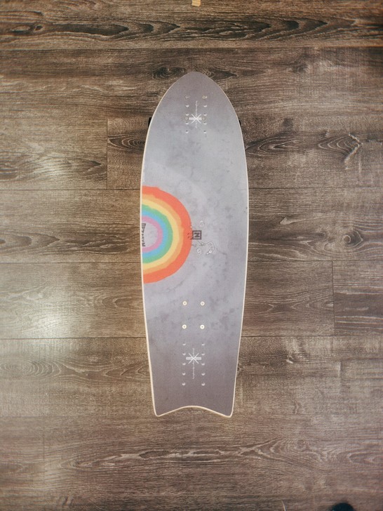 陆地冲浪滑板 滑雪 冲浪 刻滑练习 免蹬地...