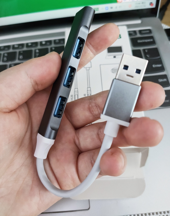 USB扩展器hub3.0电脑USB分线器拓...