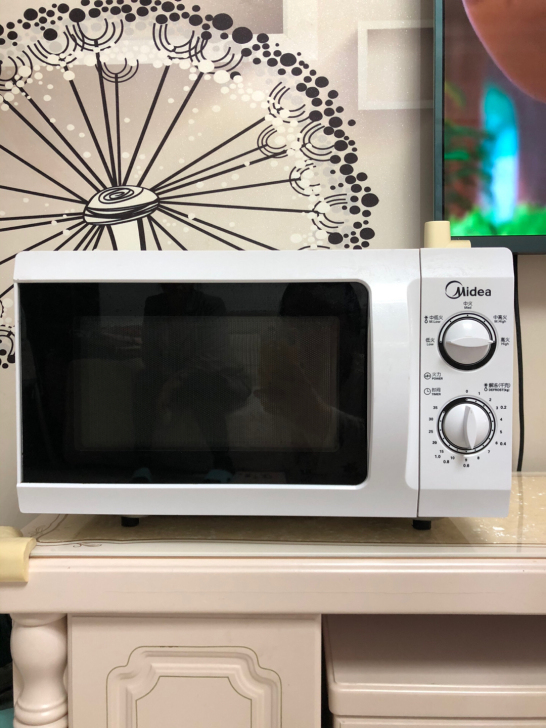 （包邮江浙沪皖地区）美的微波炉 二手白美的...