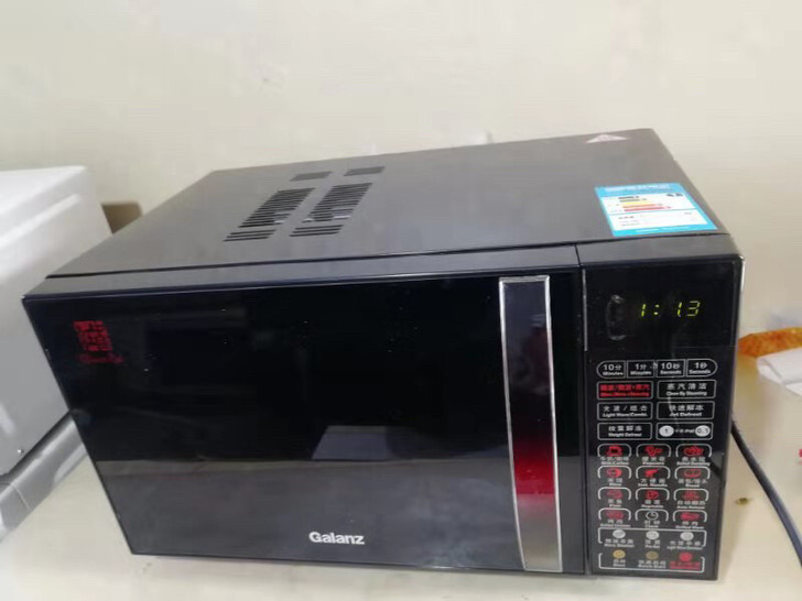 格兰仕微波炉 不锈钢无盘 成色好