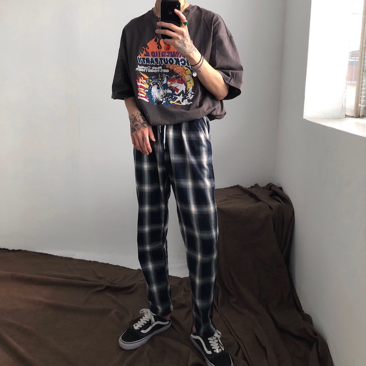 cuibuju/18ss ins同款复古格...