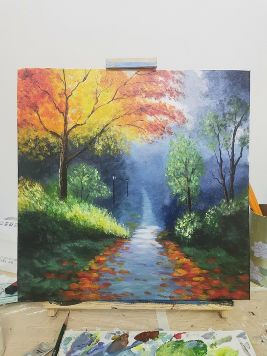 出售丙烯画 纯手绘