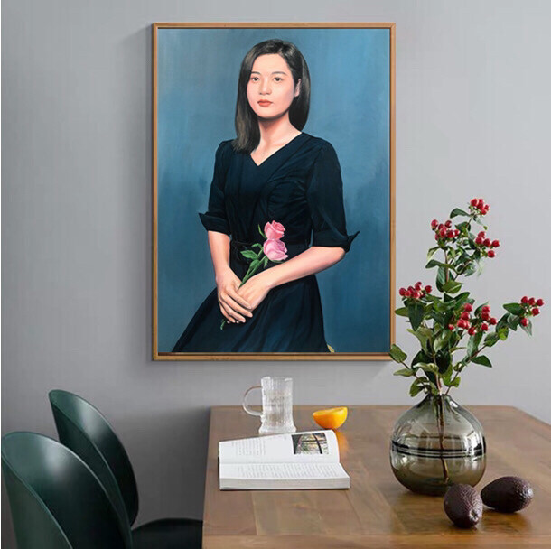 本人纯手绘作品，为您定制个人专属肖像，让您...