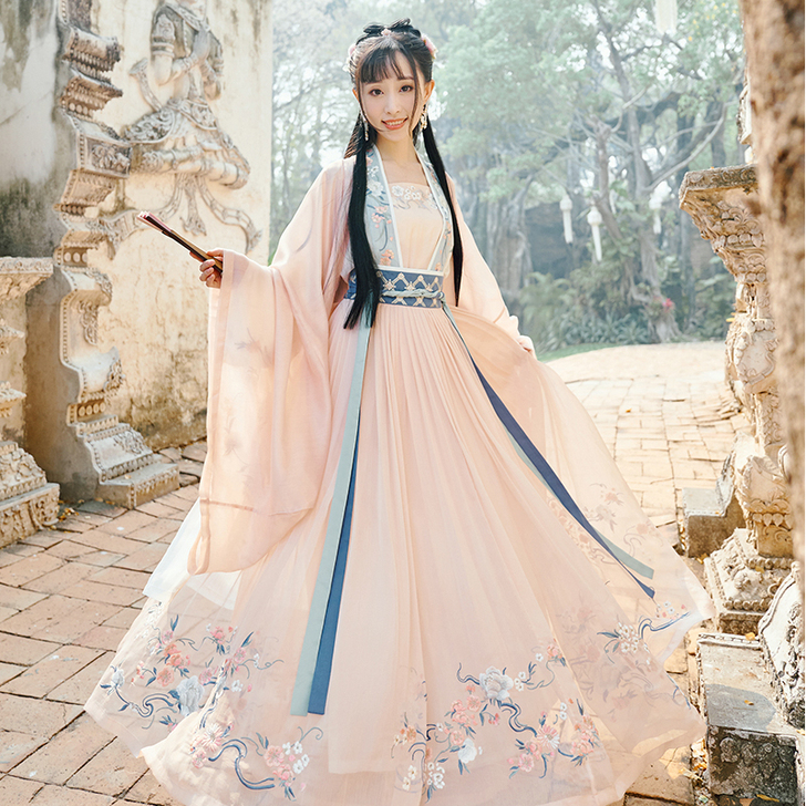 十三余 正品全套桃夭汉服穿过两次