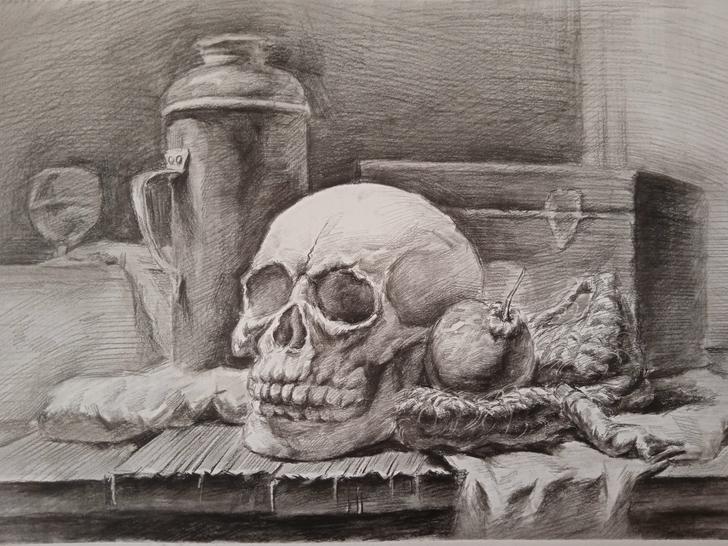 素描作品，丢了可惜，价格私聊，出价随意，卖...