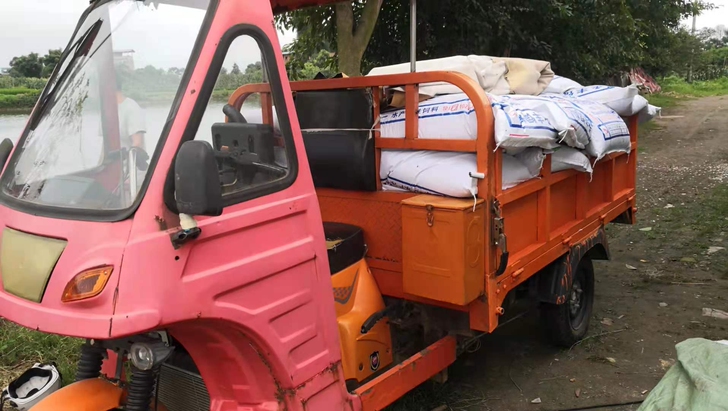 转让闲置三轮车，水冷200发动机，支持四川...