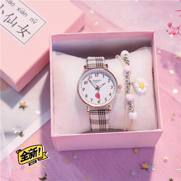 搬家了，清仓，全新包邮个性格子纹手表