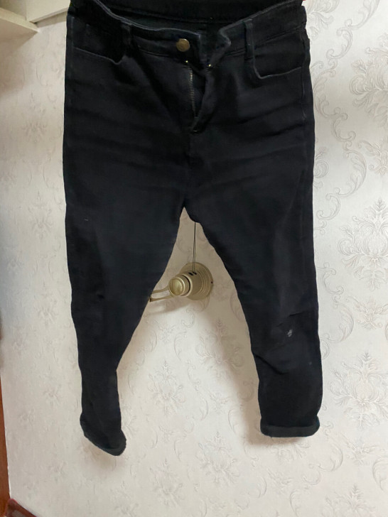 XL码加绒牛仔裤 超级显瘦就对了就是显瘦