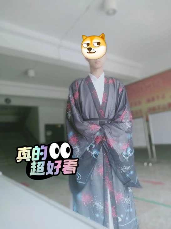 汉服男剑客侠客夏彼岸花学生古装仙气正版原创...