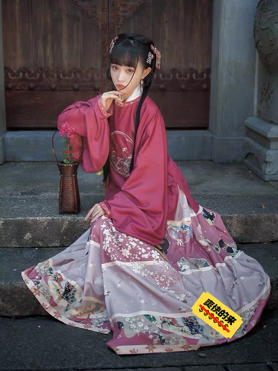 出|汉服  云梦月升【十三余 小豆蔻儿】圆...