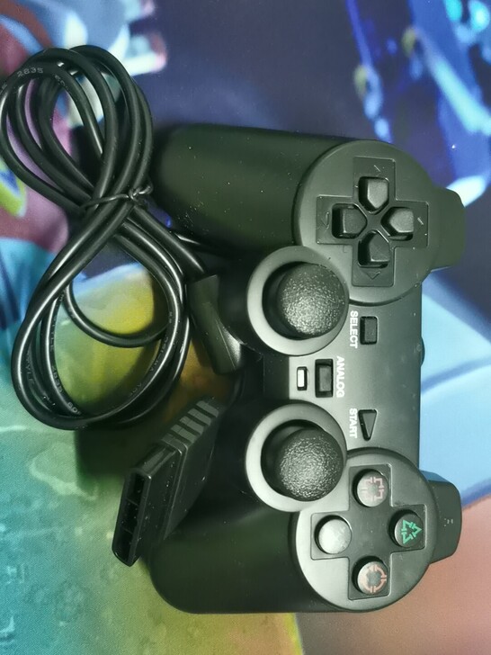 索尼PS2有线手柄 双马达双震动电脑手柄 ...