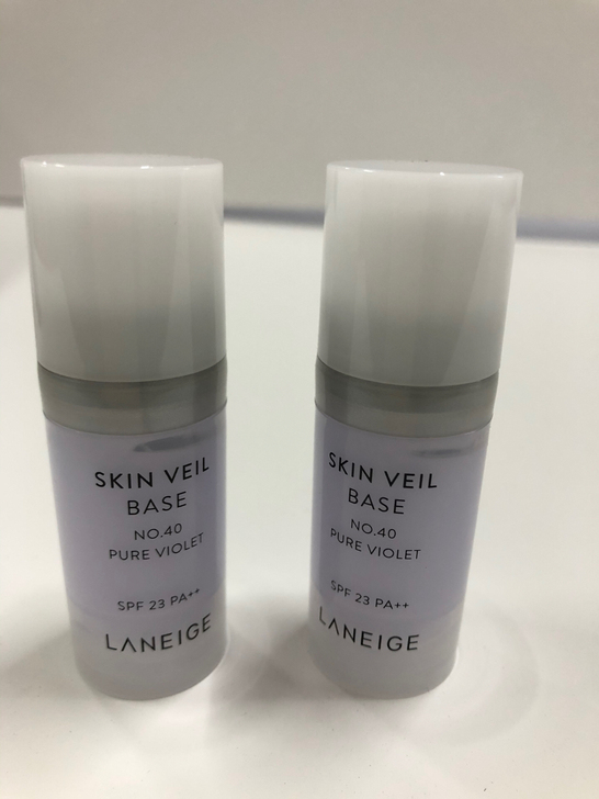 兰芝雪纱丝柔防晒隔离乳40号紫色10ml