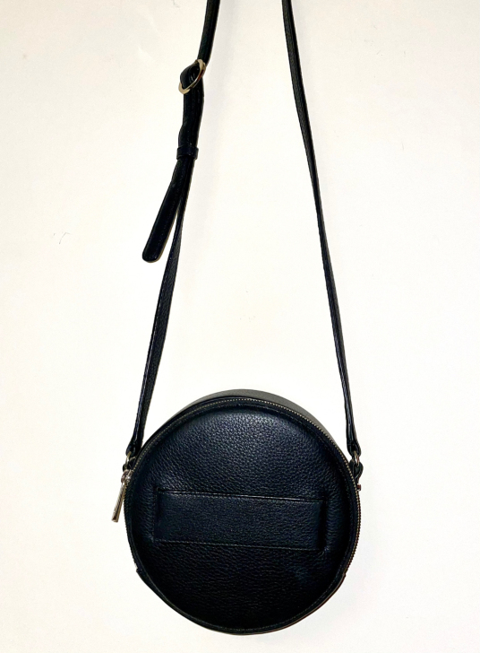 意大利牛皮定型圆型斜挎包