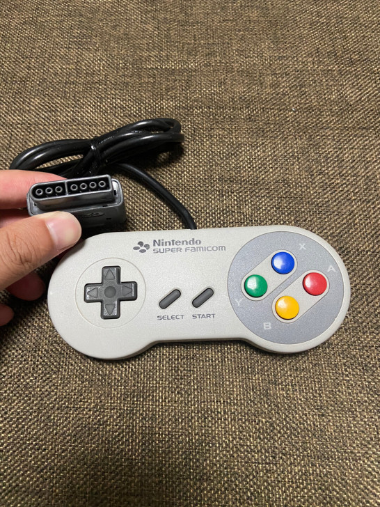 日本正版sfc游戏手柄，成色如图，(自己编...