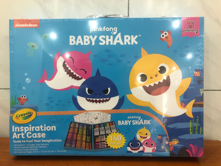 绘儿乐140件绘画套装礼盒无毒彩铅蜡笔