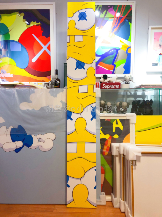 kaws kawsbob 海绵宝宝 巨幅 ...