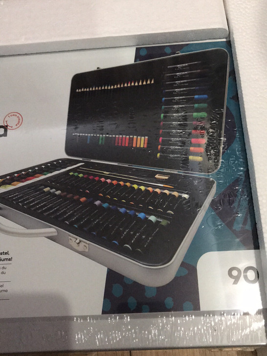 蒙玛特儿童绘画套装礼盒画笔蜡笔水彩笔美术工...