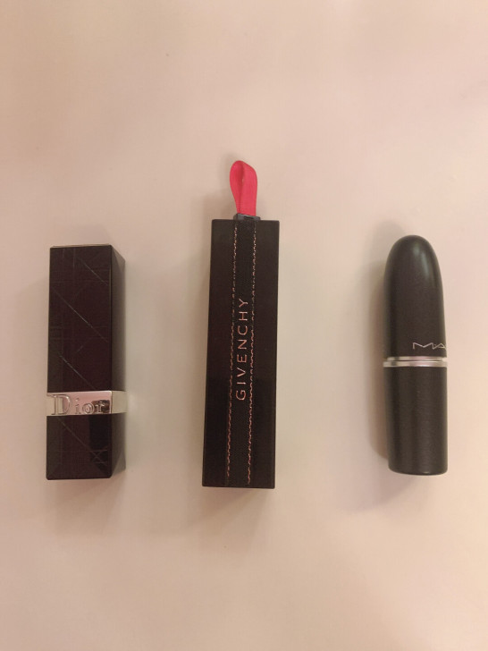 迪奥（裸色）、纪梵希（大理石纹粉色）、MA...