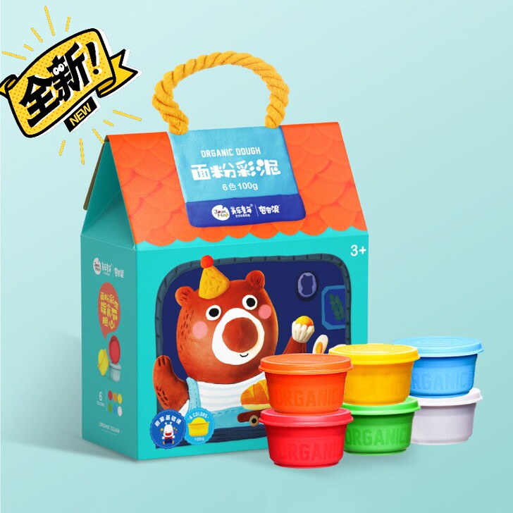 正品Joanmiro美乐橡皮泥彩泥安全粘土...