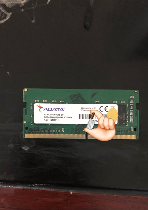 威刚 DDR4 2666 8g笔记本内存。...