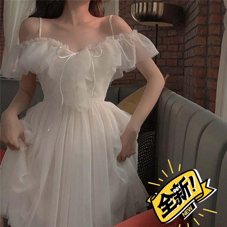 仙女裙连衣裙女学生夏天超仙2020新款裙子...