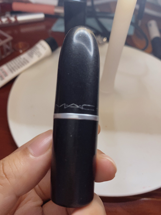 mac口紅，專櫃購入，色號看圖 大火色