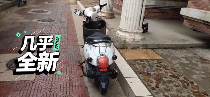 个人王野小踏板摩托车，三年左右，跑了400...