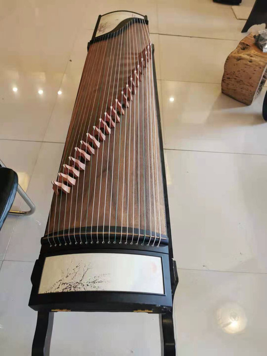 【厂家处理】全新河南古筝桐木疫情店铺支撑不...