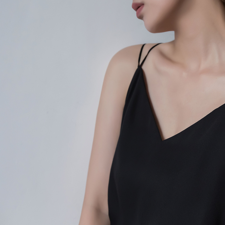MZOMXO雪纺吊带背心女夏外穿短款宽松内...