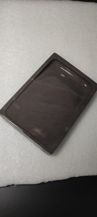 水岩麻子坑端砚无裂无虫蛀