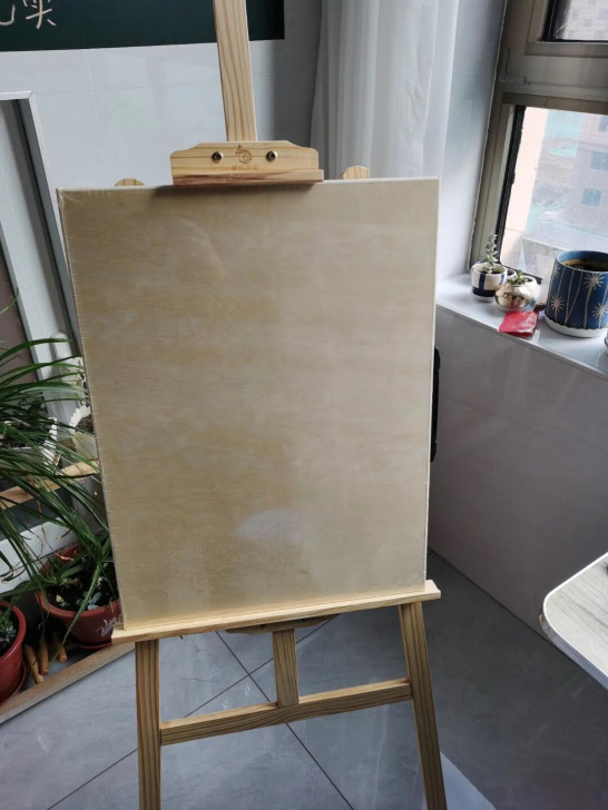 全新闲置 画板画架1.5米1.7米木质折叠...