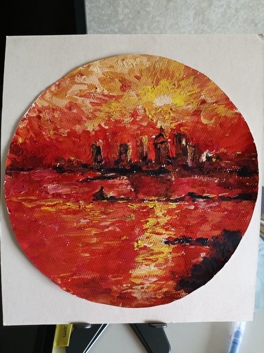 本人的一些日常手绘水粉作品，都是小幅的，