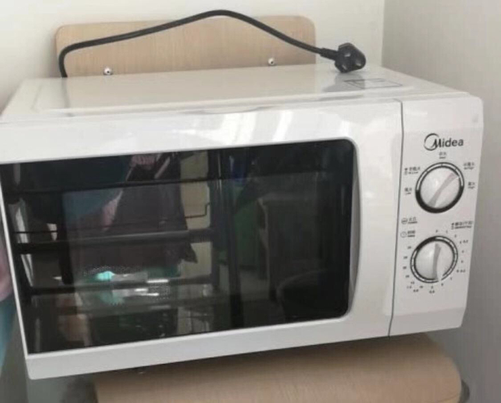美的微波炉二手特价八成新五档火力，老人小孩...