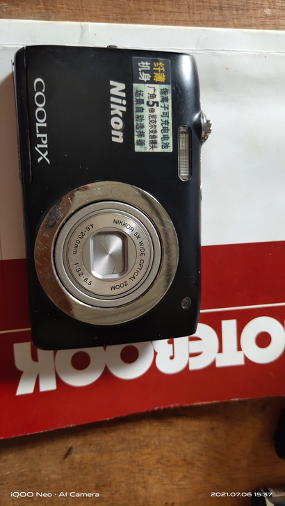 闲置尼康数码相机型号是coolipix s...