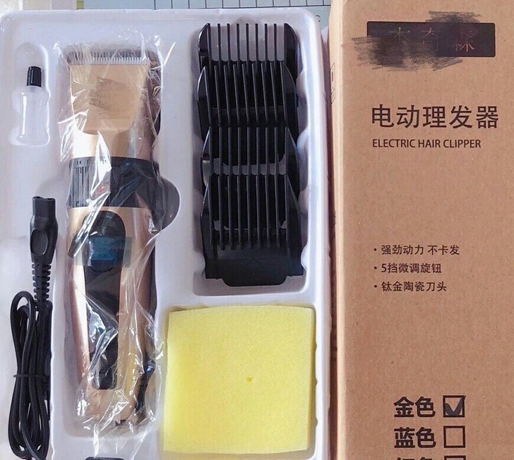 全新清仓充电式理发器电推剪电动婴儿童电推子...