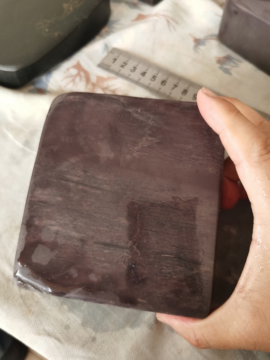 端砚  老坑满青花小料  11/10.5/...