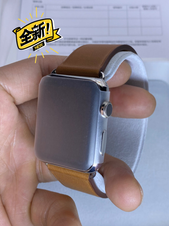 applewatch42mm不锈钢银色，第...