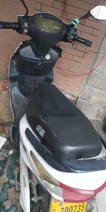 绿源电动车,新电池只用过2次。车在温岭石塘...