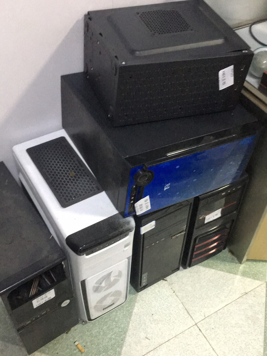 10台办公室电脑主机，新固态