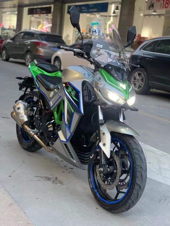 二手摩托车街车跑车趴赛北极光小忍者350c...