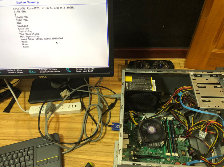 自用，联想台式机，thinkcenter ...