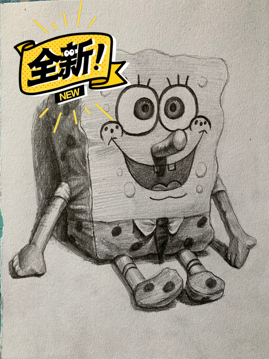 手绘16开素描作品