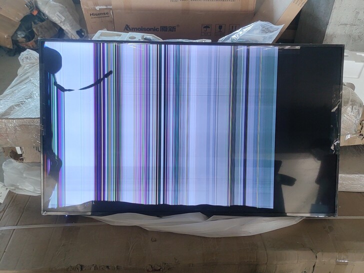 全新花屏海信 HZ58T3D 58英寸 4...