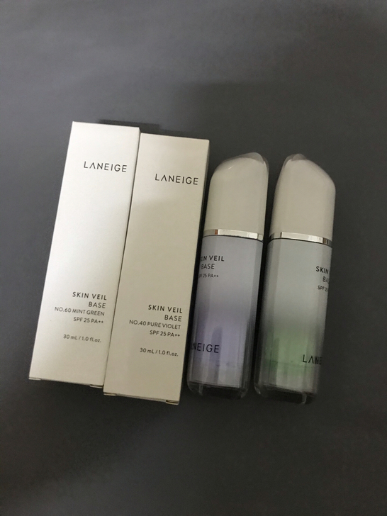 韩国隔离霜30ml紫色绿色